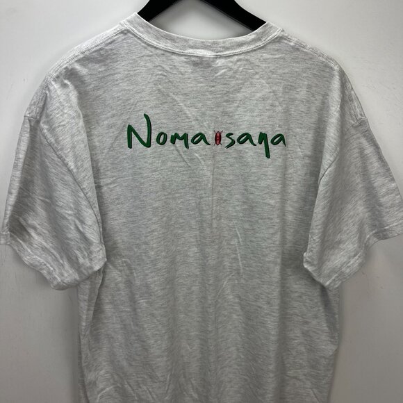 Vintage Out of Africa Kenya Nomadsaya Graphic Tee Large Gray Adult Unisex Fit - Picture 15 of 16